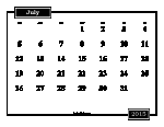 Printable July 2015 Calendar