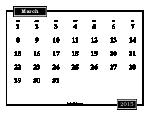 Printable March 2015 Calendar