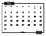 Printable May 2015 Calendar