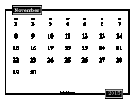 Printable November 2015 Calendar
