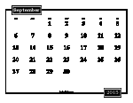 Printable September 2015 Calendar